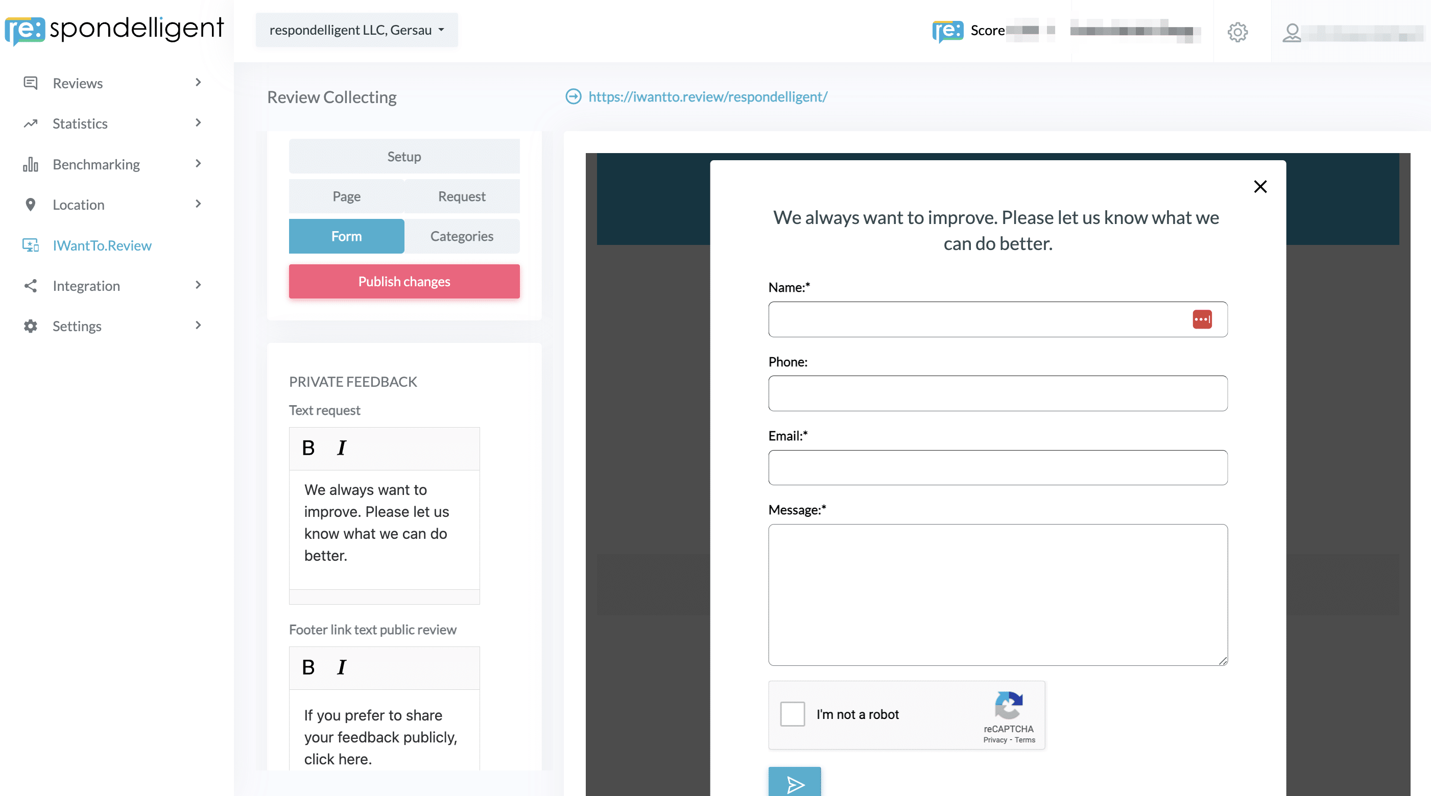 IWantToReview_Request_Form